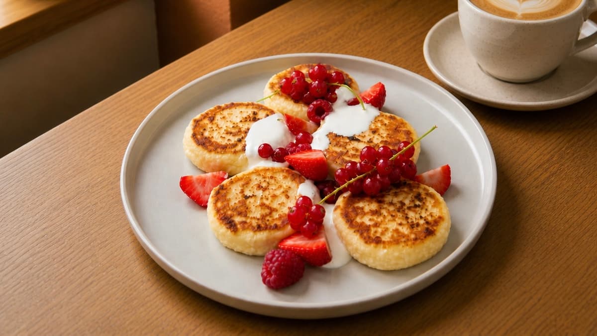Syrniki – Frühstück im ERET Café Mülheim