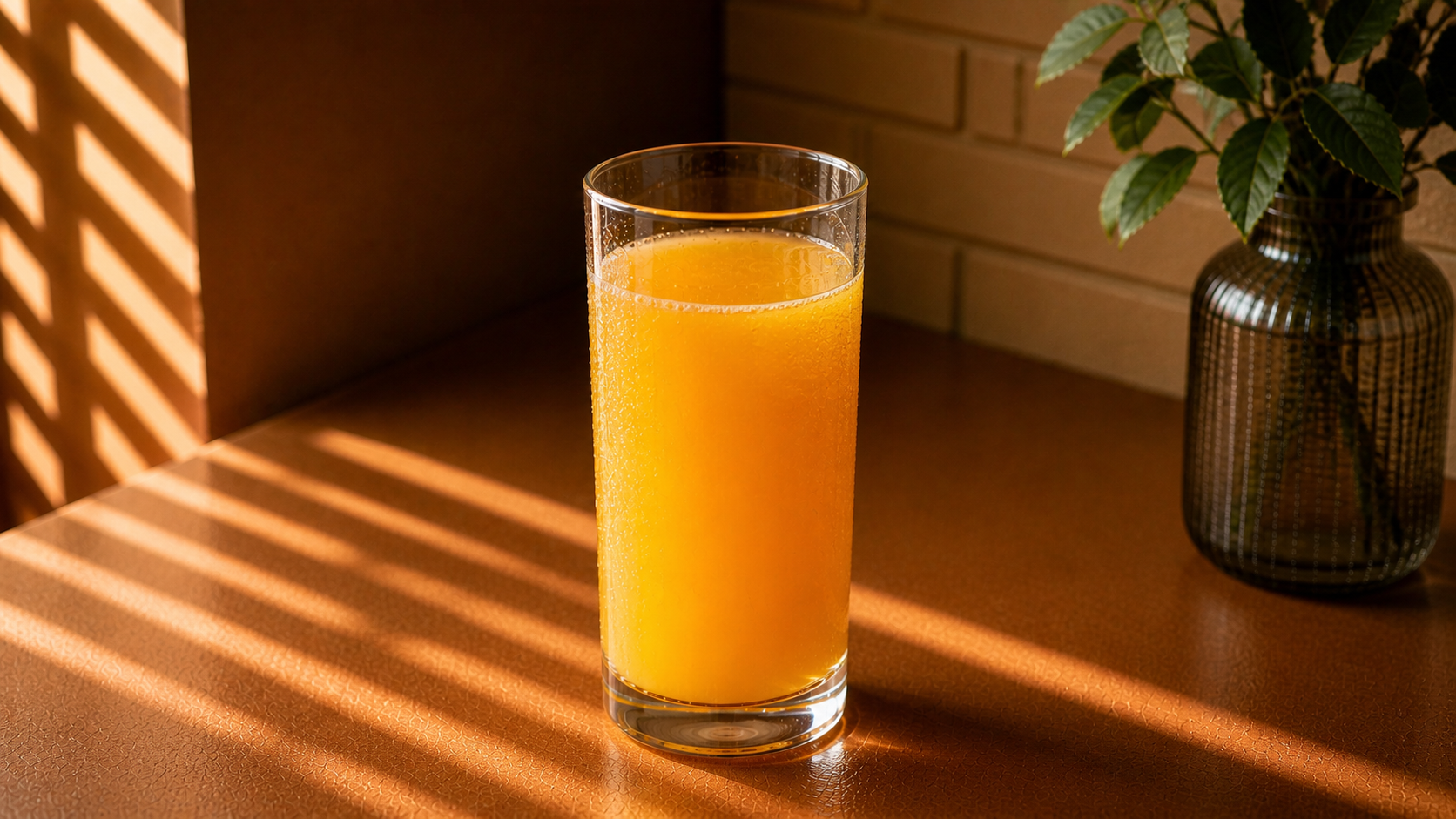 Orangensaft – Frühstück im ERET Café Mülheim