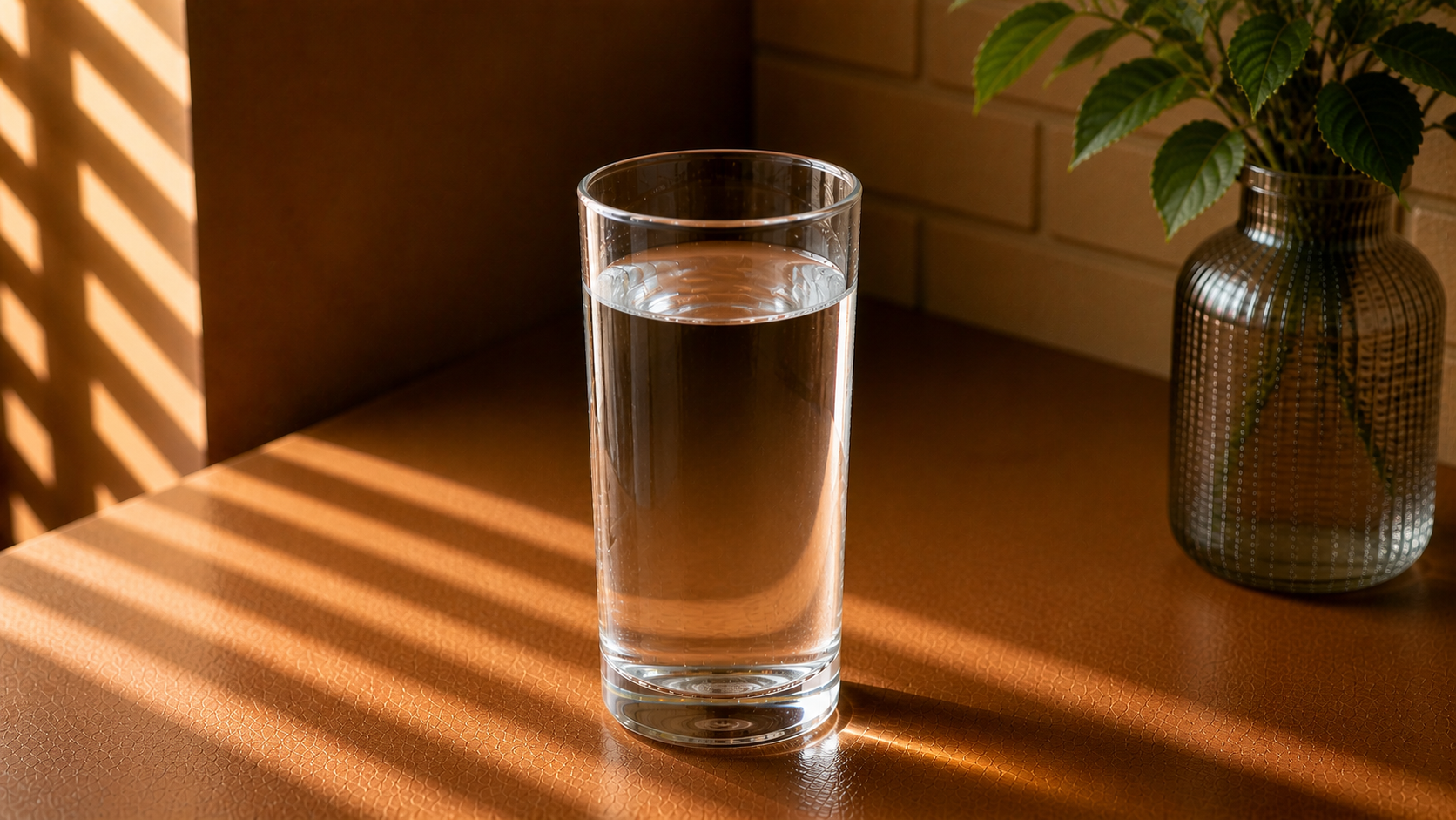 Mineralwasser Still  – Frühstück im ERET Café Mülheim